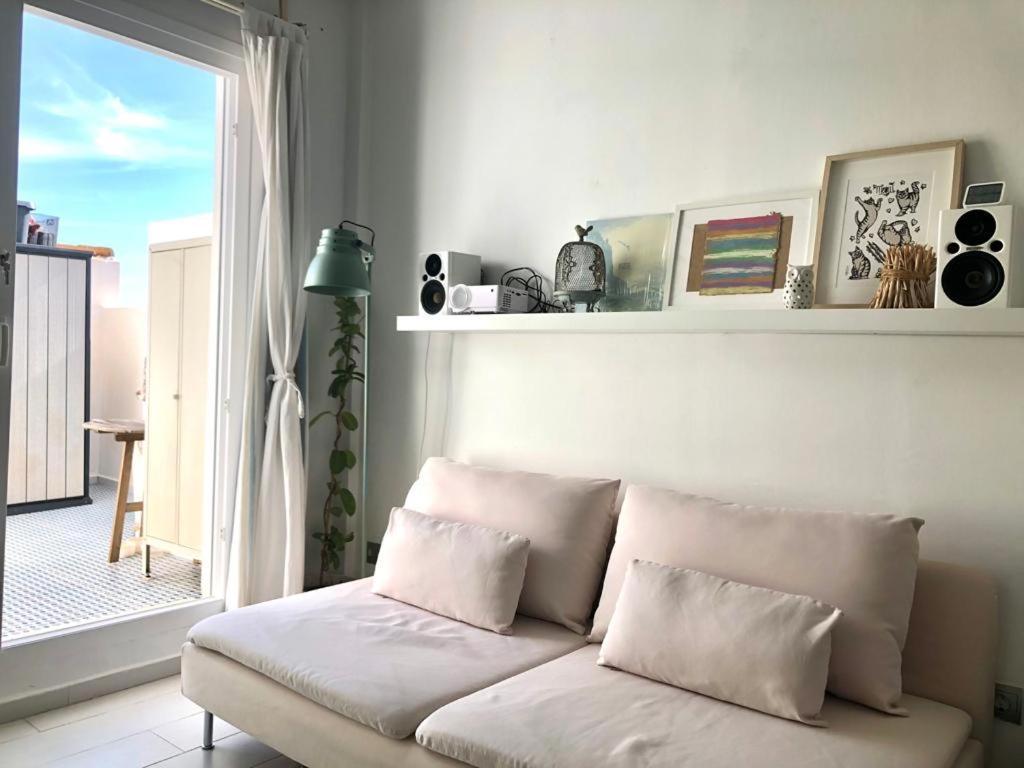 Апартаменты Atico En La Playa Con Terraza Privada La Cala Del Moral Экстерьер фото